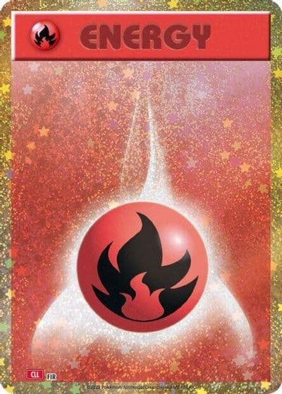 Basic Fire Energy Pokemon TCG Classic: Charizard Pokemon card