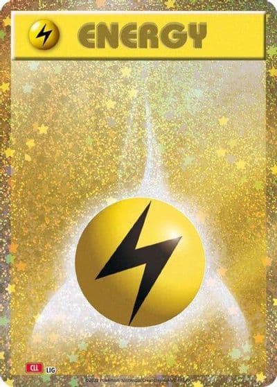 Basic Lightning Energy Pokemon TCG Classic: Charizard Pokemon card