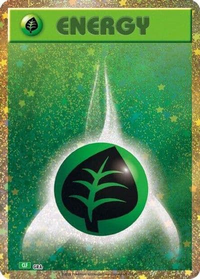 Basic Grass Energy Pokemon TCG Classic: Venusaur Pokemon card