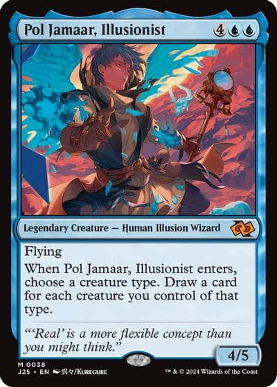 Pol Jamaar Illusionist Anime Foundations Jumpstart Magic card