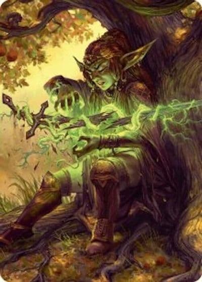 Reclamation Sage Art Card 45 54 Art Series: Foundations Magic card