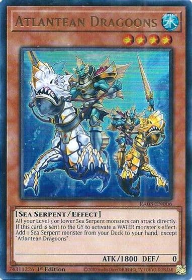 Atlantean Dragoons UR Quarter Century Bonanza Yu-Gi-Oh! card