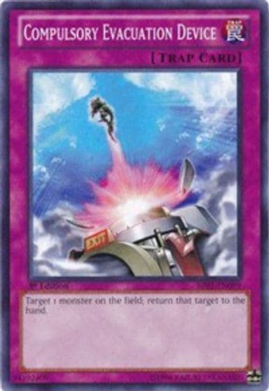 Compulsory Evacuation Device Battle Pack: Epic Dawn Yu-Gi-Oh! card