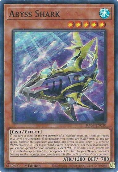 Abyss Shark Quarter Century Bonanza Yu-Gi-Oh! card
