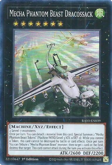 Mecha Phantom Beast Dracossack Quarter Century Bonanza Yu-Gi-Oh! card