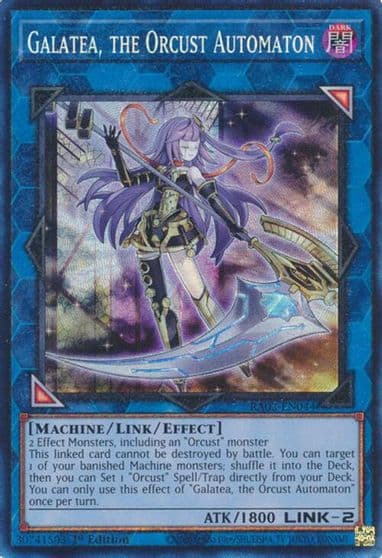 Galatea the Orcust Automaton PCR Quarter Century Bonanza Yu-Gi-Oh! card