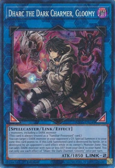 Dharc the Dark Charmer Gloomy PCR Quarter Century Bonanza Yu-Gi-Oh! card