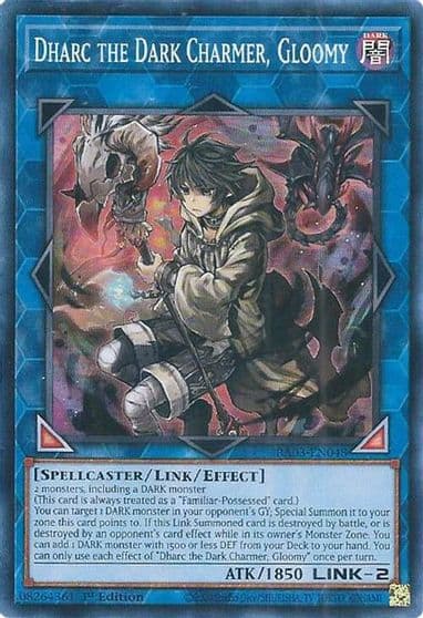 Dharc the Dark Charmer Gloomy Quarter Century Bonanza Yu-Gi-Oh! card