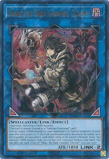 Dharc the Dark Charmer Gloomy UR Quarter Century Bonanza Yu-Gi-Oh! card