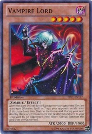 Vampire Lord Battle Pack: Epic Dawn Yu-Gi-Oh! card