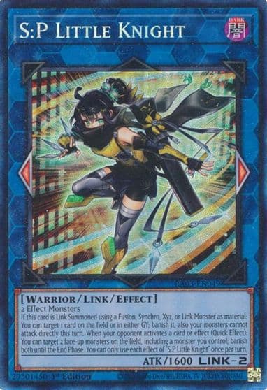 SP Little Knight PCR Quarter Century Bonanza Yu-Gi-Oh! card