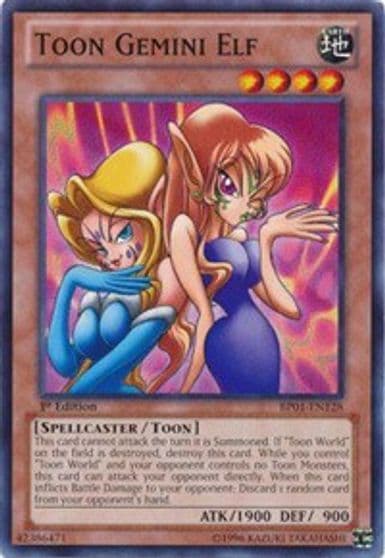 Toon Gemini Elf Battle Pack: Epic Dawn Yu-Gi-Oh! card