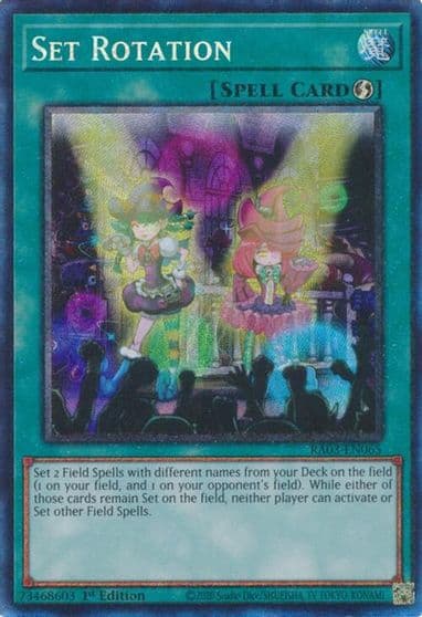 Set Rotation PCR Quarter Century Bonanza Yu-Gi-Oh! card