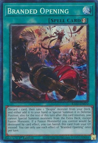 Branded Opening PCR Quarter Century Bonanza Yu-Gi-Oh! card