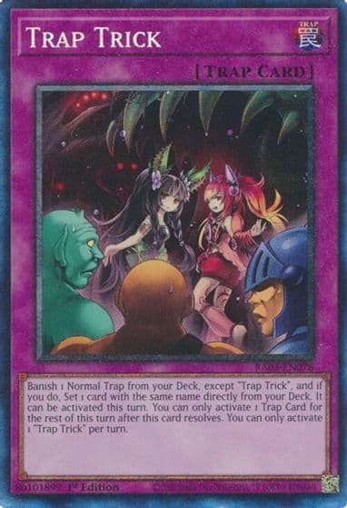 Trap Trick PCR Quarter Century Bonanza Yu-Gi-Oh! card