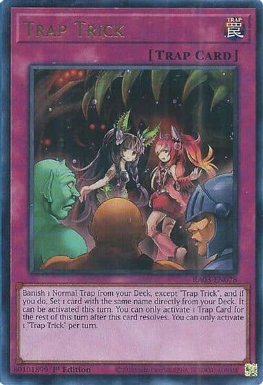 Trap Trick UR Quarter Century Bonanza Yu-Gi-Oh! card