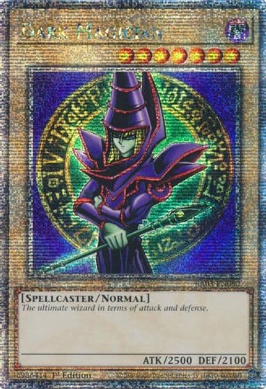 Dark Magician Quarter Century Secret Rare Quarter Century Bonanza Yu-Gi-Oh! card