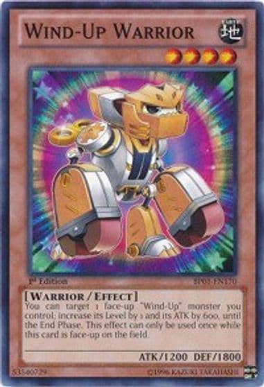 Wind Up Warrior Battle Pack: Epic Dawn Yu-Gi-Oh! card