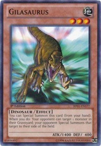 Gilasaurus Battle Pack: Epic Dawn Yu-Gi-Oh! card