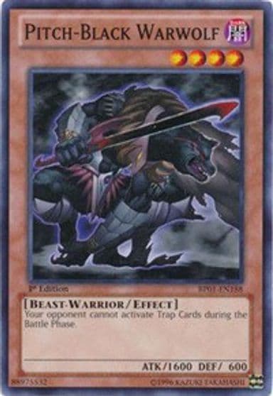Pitch Black Warwolf Battle Pack: Epic Dawn Yu-Gi-Oh! card