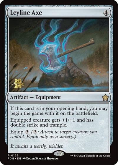 Leyline Axe Prerelease Cards Magic card
