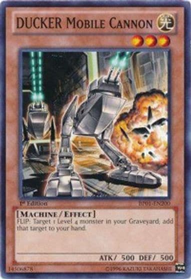 DUCKER Mobile Cannon Battle Pack: Epic Dawn Yu-Gi-Oh! card