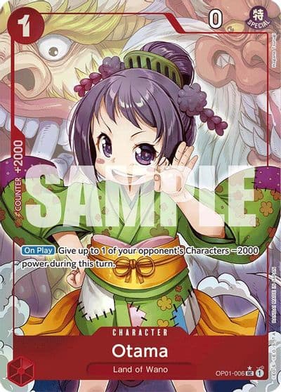Otama Full Art Premium Booster -The Best- One Piece card