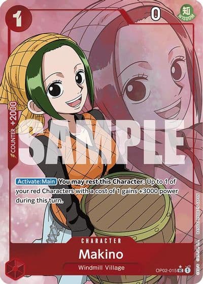 Makino Full Art Premium Booster -The Best- One Piece card