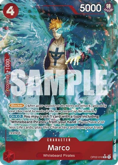 Marco Full Art Premium Booster -The Best- One Piece card