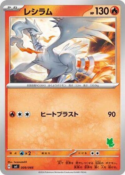 Reshiram Battle Academy Pokemon card