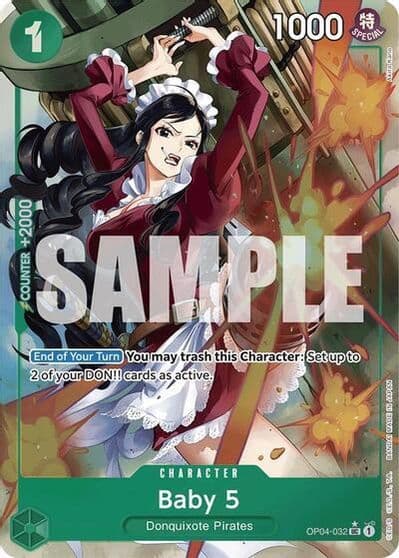 Baby 5 OP04 032 Full Art Premium Booster -The Best- One Piece card