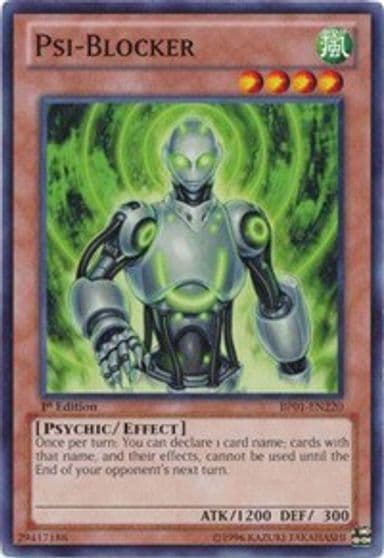 Psi Blocker Battle Pack: Epic Dawn Yu-Gi-Oh! card