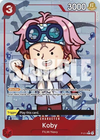 Koby Full Art Premium Booster -The Best- One Piece card