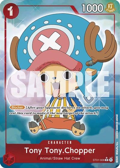 Tony TonyChopper ST01 006 Full Art Premium Booster -The Best- One Piece card
