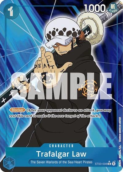 Trafalgar Law ST03 008 Full Art Premium Booster -The Best- One Piece card