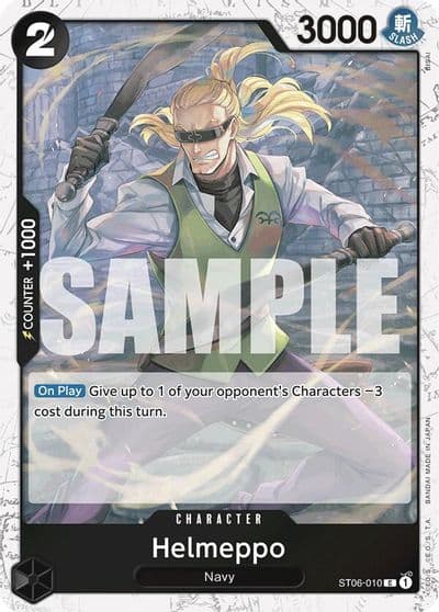 Helmeppo Jolly Roger Foil Premium Booster -The Best- One Piece card