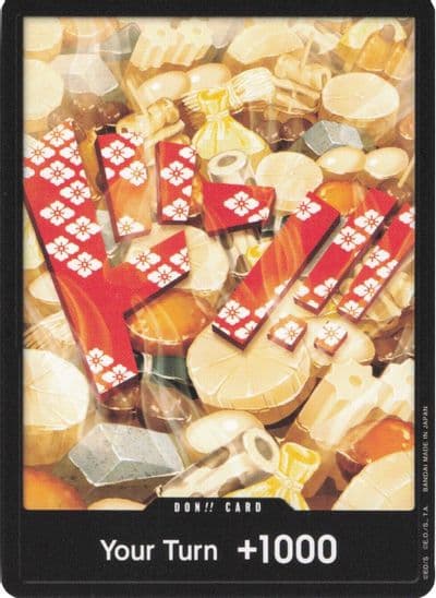 DON Card Oden Premium Booster -The Best- One Piece card