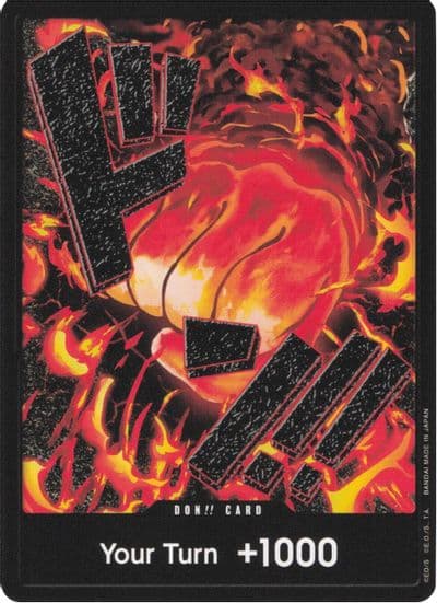 DON Card Sakazuki Premium Booster -The Best- One Piece card