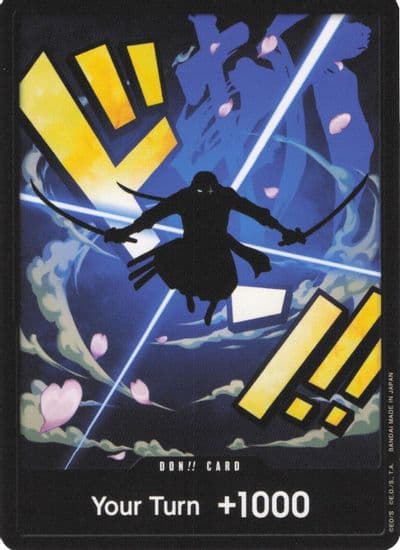 DON Card Zoro Premium Booster -The Best- One Piece card
