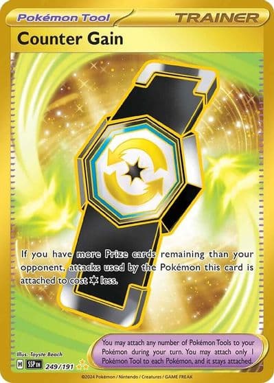 Counter Gain SV08: Surging Sparks Pokemon card
