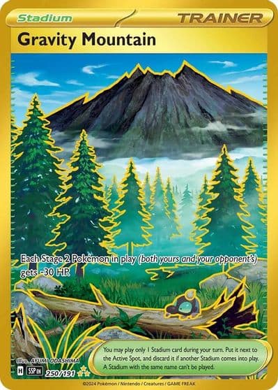 Gravity Mountain SV08: Surging Sparks Pokemon card