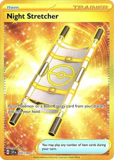 Night Stretcher SV08: Surging Sparks Pokemon card