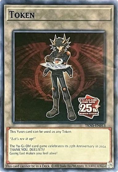 Token Yusei Rage of the Abyss Yu-Gi-Oh! card