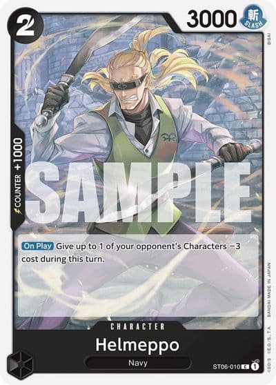 Helmeppo Reprint Premium Booster -The Best- One Piece card
