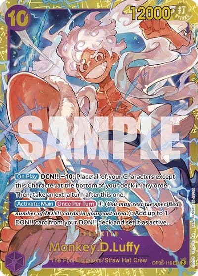 MonkeyDLuffy OP05 119 Reprint Premium Booster -The Best- One Piece card