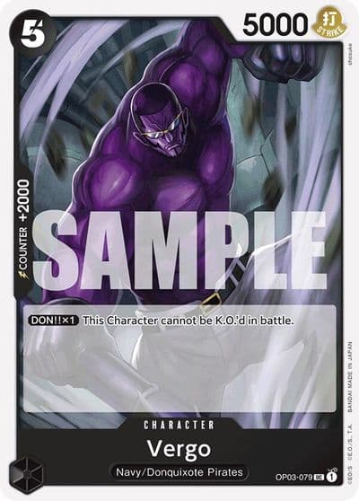 Vergo Reprint Premium Booster -The Best- One Piece card