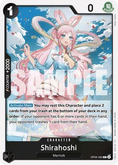 Shirahoshi OP05 082 Reprint Premium Booster -The Best- One Piece card