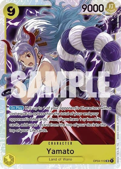 Yamato OP04 112 Reprint Premium Booster -The Best- One Piece card