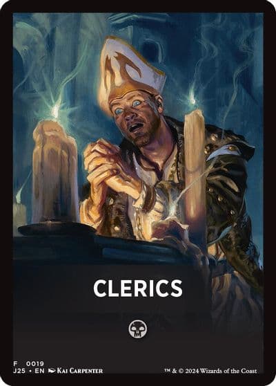 Clerics Theme Card Foundations Jumpstart Magic card