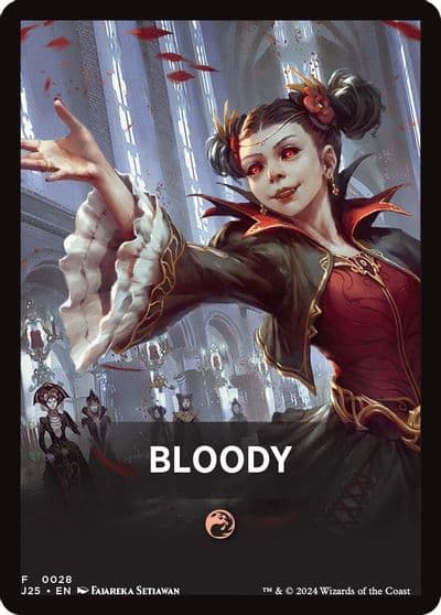 Bloody Theme Card Foundations Jumpstart Magic card